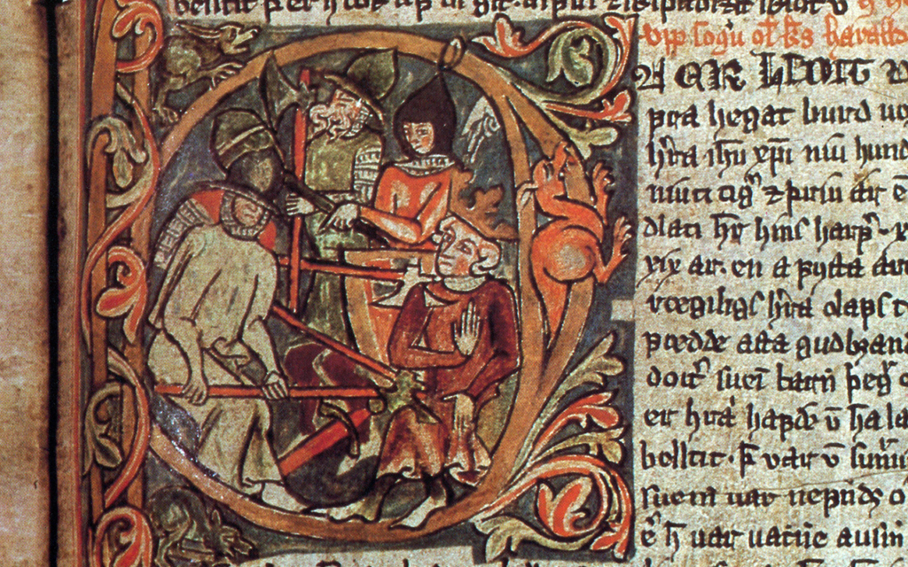 Martyrium des hl. Óláfr, † 1030