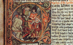 Martyrdom of St. Óláfr, † 1030