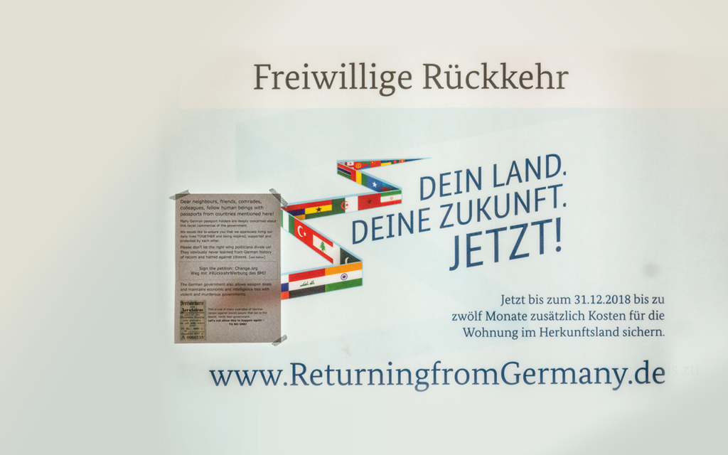 Poster "Freiwillige Rückkehr"